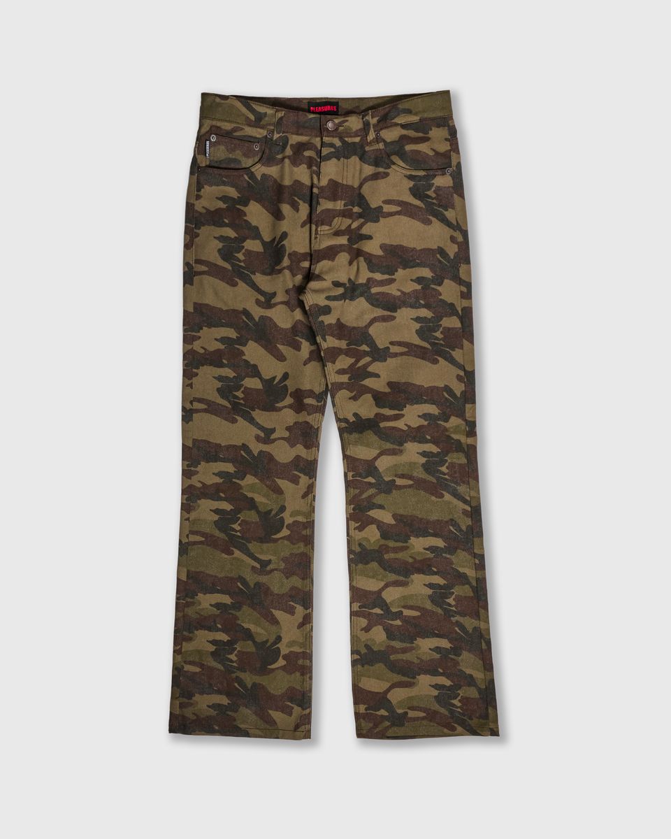 Pleasures Camo Flare Jeans