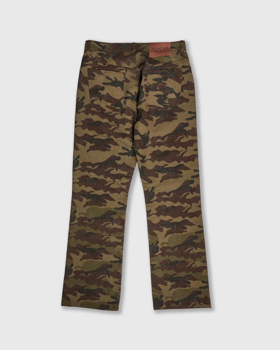 Pleasures Camo Flare Jeans