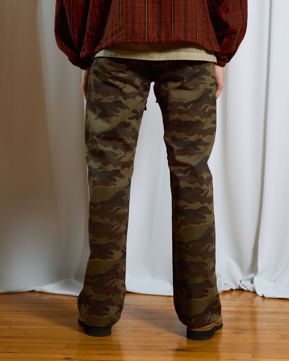 Pleasures Camo Flare Jeans