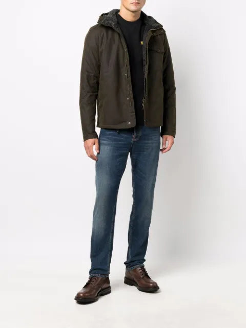 Barbour International Ashby logo-embroidered jacket