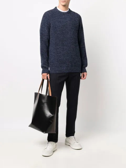 Barbour ribbed knitted sweater