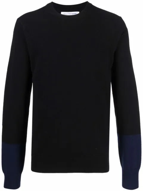 Comme Des Garçons Shirt tonal wool jumper