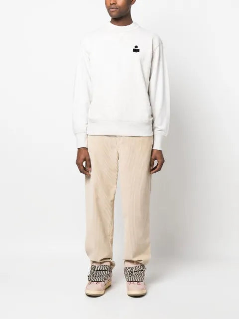 MARANT Mike logo-embroidered sweatshirt