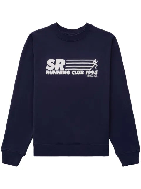 Sporty & Rich SR Running Club sweatshirt