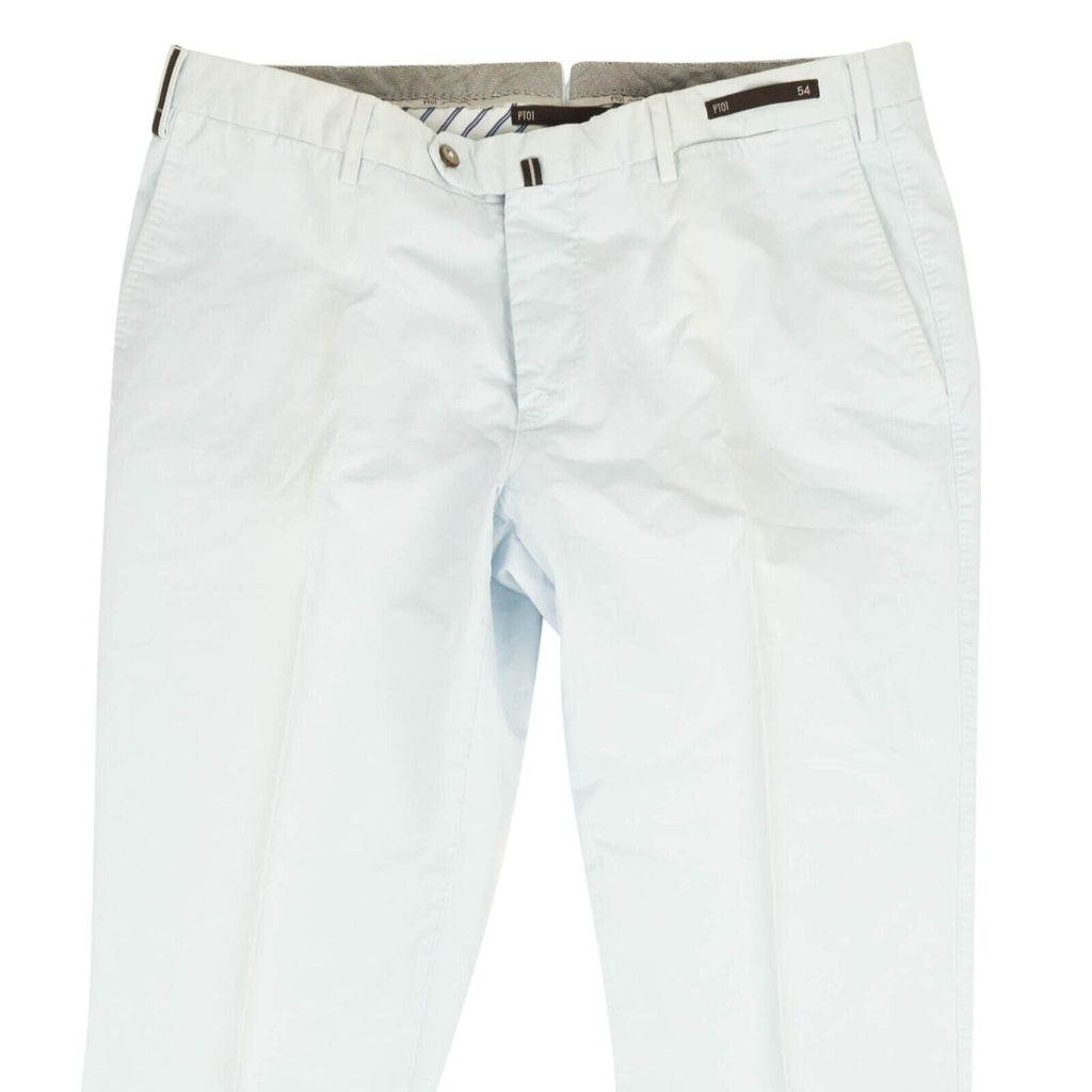 Pantaloni Torino Slim Fit Stretch Cotton Dress Pants - Blue
