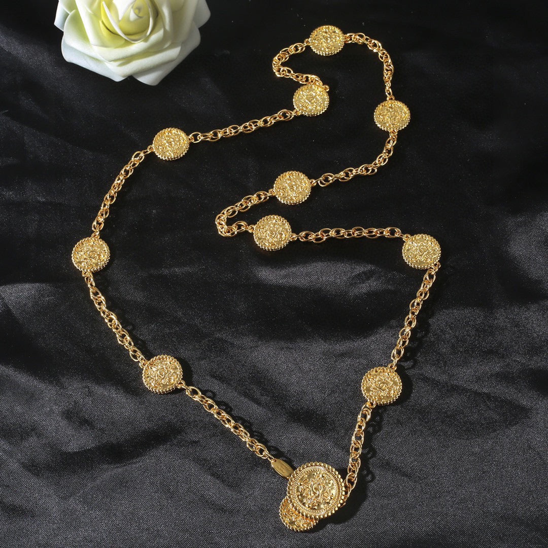 CHANEL 25S GOLD CHAIN BELT 610545
