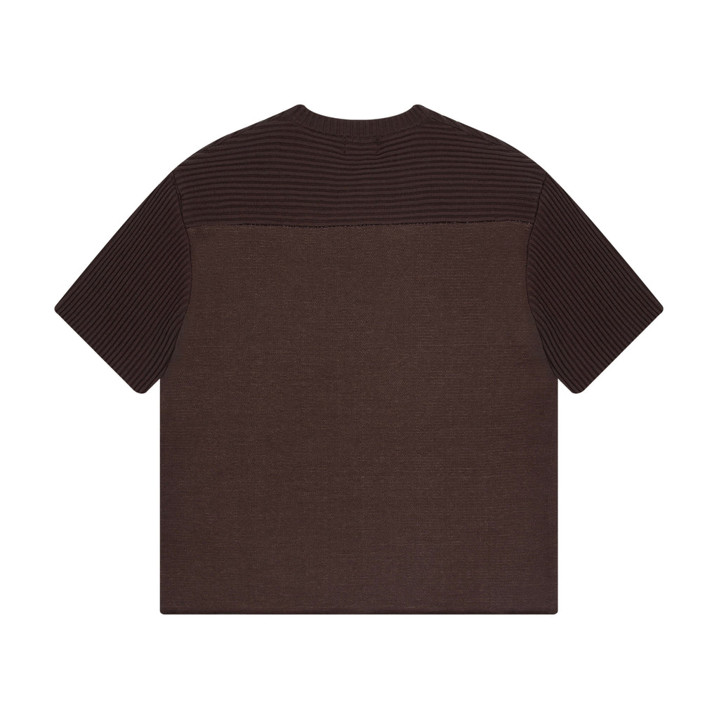 "yakuza v2" knitted Jersey brown