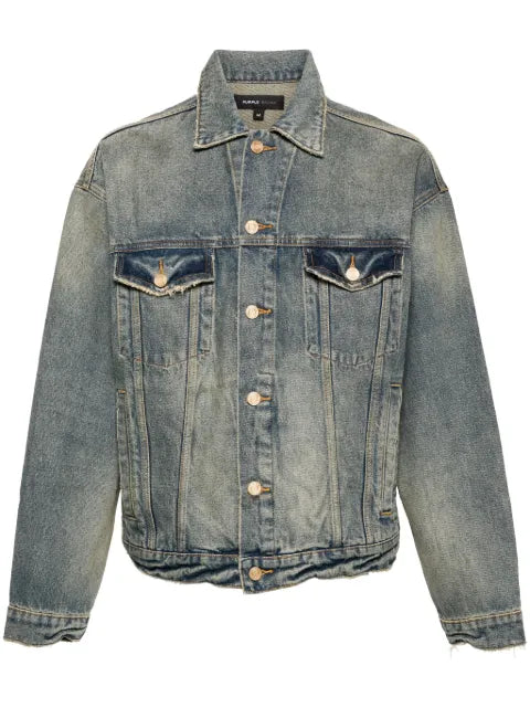Purple Brand P027 Oversized denim jacket