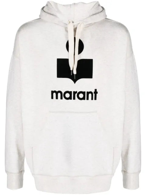 MARANT Miley logo-print hoodie