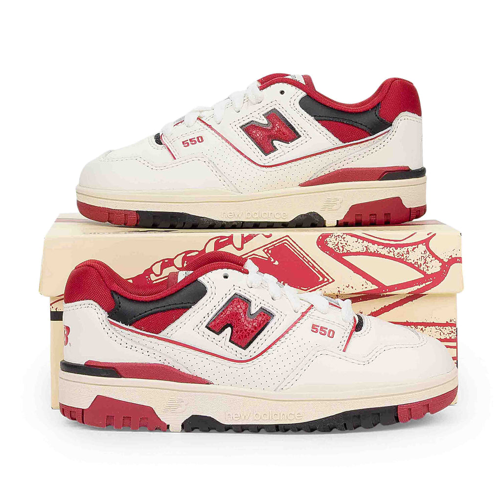 RED NB P550 OXFORDS - KIDS SNEAKERS