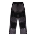 BLACK SEQUIN POCKET TROUSERS