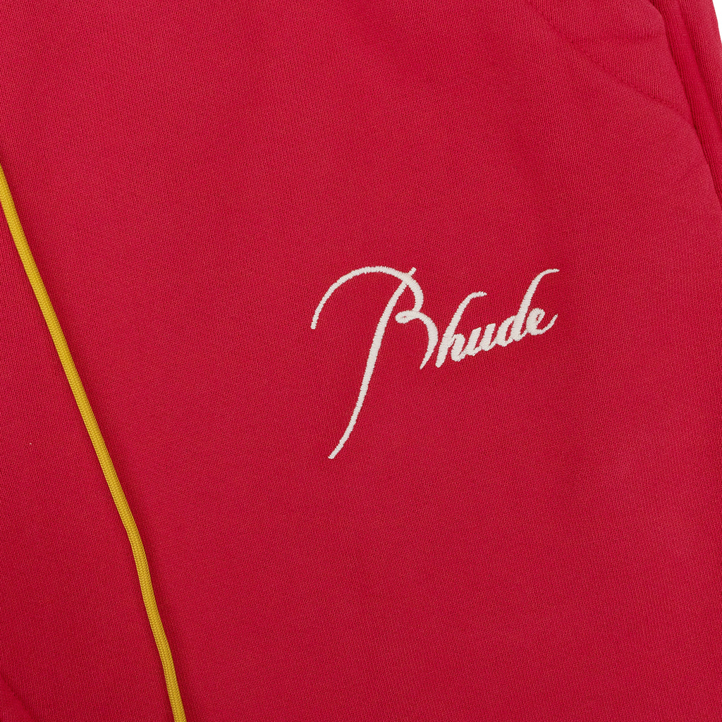 RED HEAVYWEIGHT SWEATPANTS