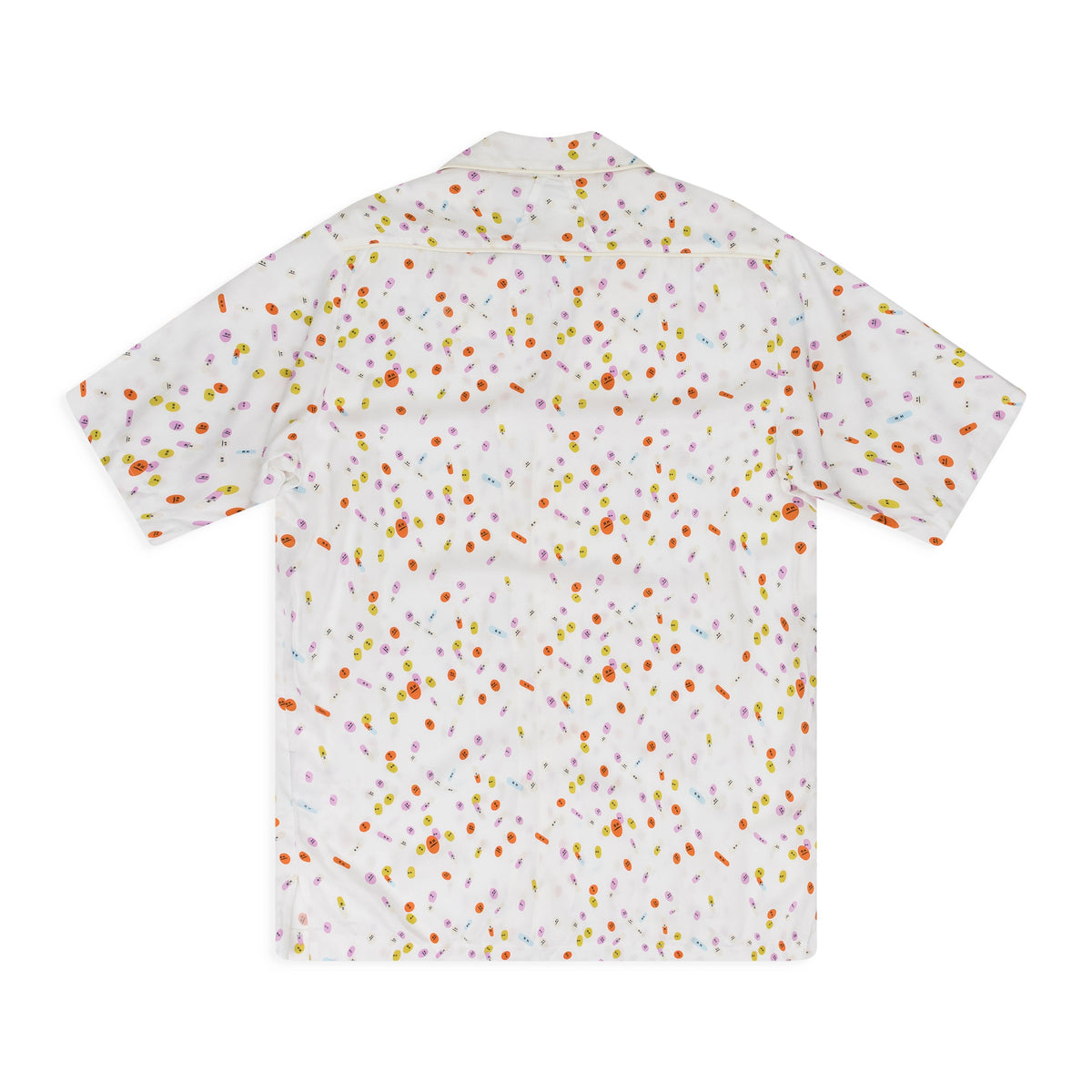 White Pill Collared Shirt