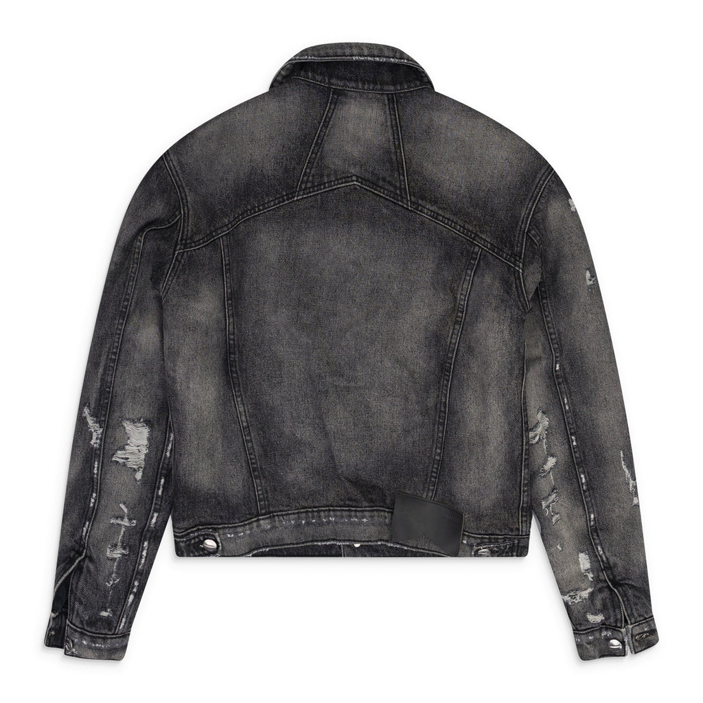 Gray Denim Jacket