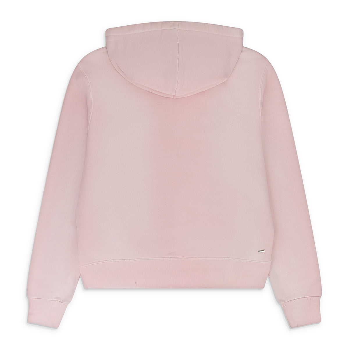 Silver/Pink Amiri MA Bar Applique Hoodie