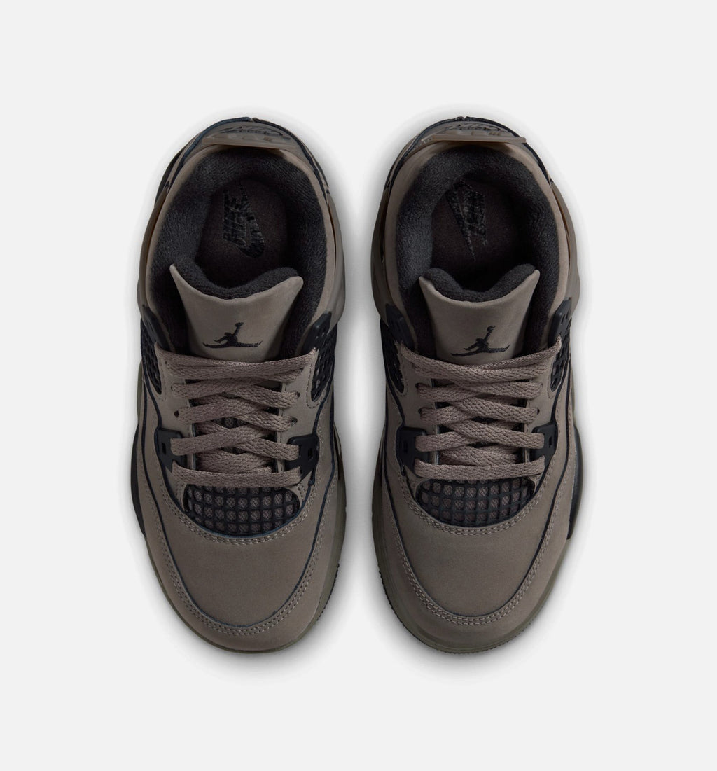 Air Jordan 4 Retro "Cave Stone and Black" Little Kids' Shoe – Cave Stone/Black/Moon Particle