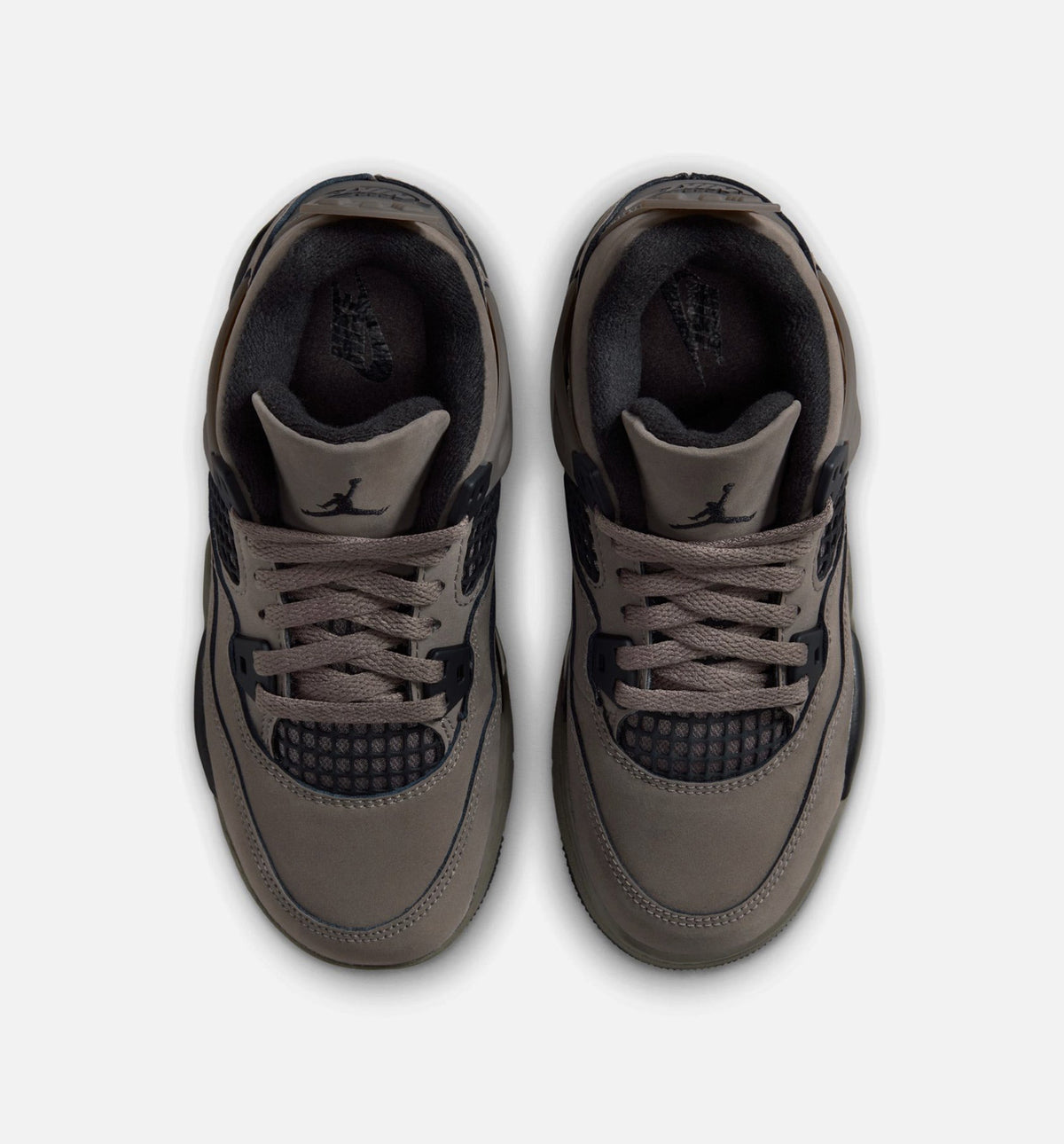 Air Jordan 4 Retro Cave Stone and Black Preschool Lifestyle Shoes - Cave Stone/Black/Moon Particle