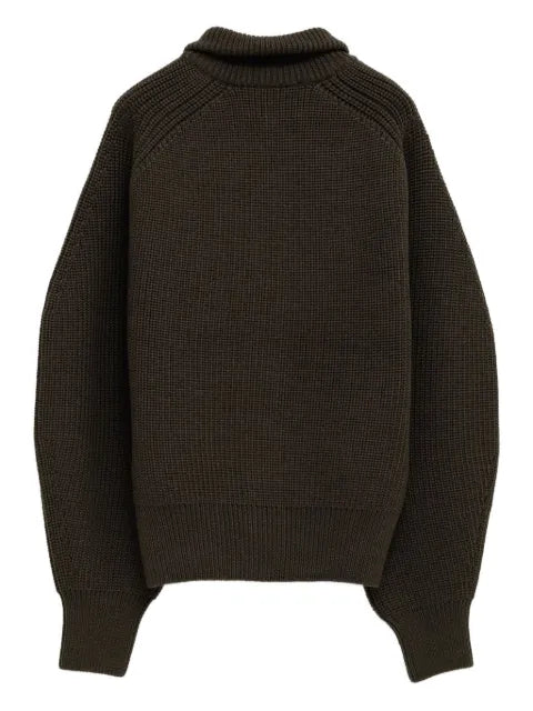 Jacquemus zip-front ribbed cardigan