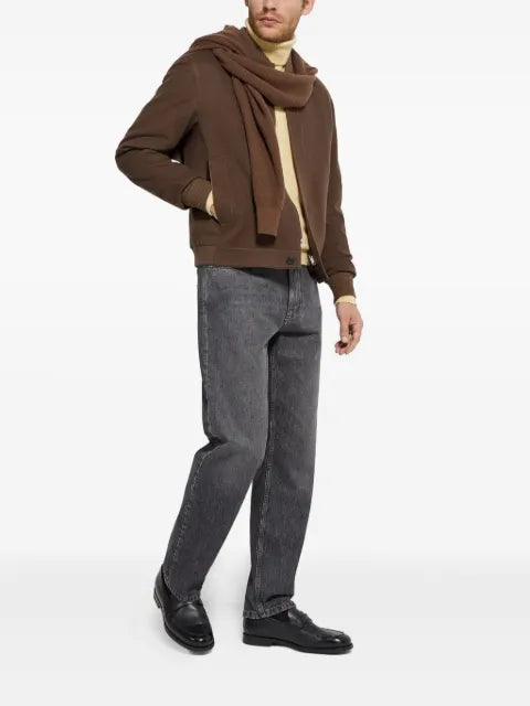 Zegna Oasi-cashmere bomber jacket