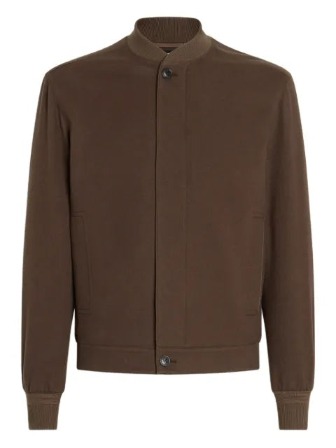Zegna Oasi-cashmere bomber jacket