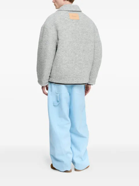 JW Anderson zip-front fleece jacket