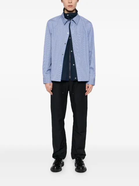 sacai poplin shirt jacket
