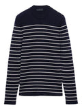 Prada striped wool crew-neck sweater