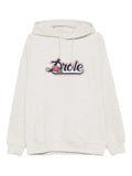 Drôle De Monsieur rose-embellished hoodie