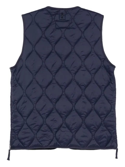 Sebago quilted zip-fastening gilet