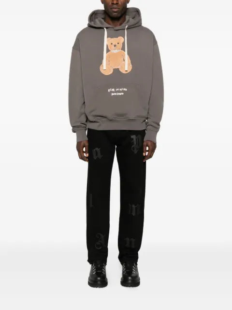 Palm Angels bear-print hoodie