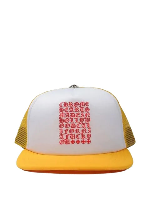 Chrome Hearts Eyechart baseball cap