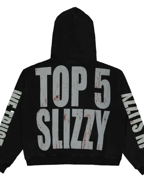 GODSPEED Top 5 Slizzy graphic hoodie