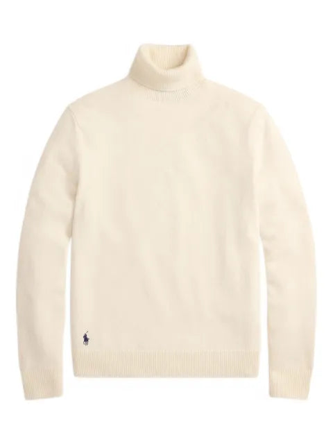 Polo Ralph Lauren embroidered roll-neck sweater