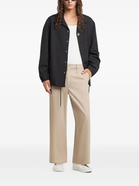 Courrèges printed coach jacket