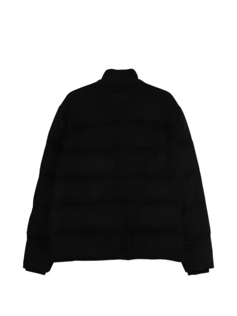 Zegna zip-up quilted jacket