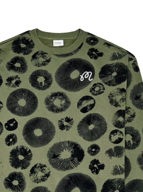 Malbon Golf Range Foraging mushroom sweatshirt
