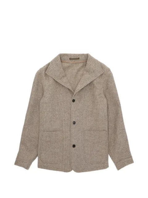 Fortela Scotland herringbone wool jacket