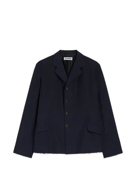 Jil Sander wool poplin jacket