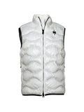 Blauer textured zip gilet