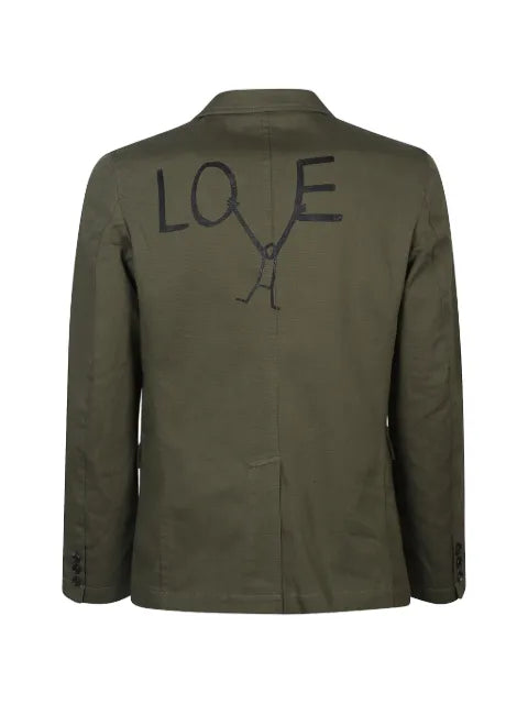Comme Des Garçons Shirt printed blazer jacket