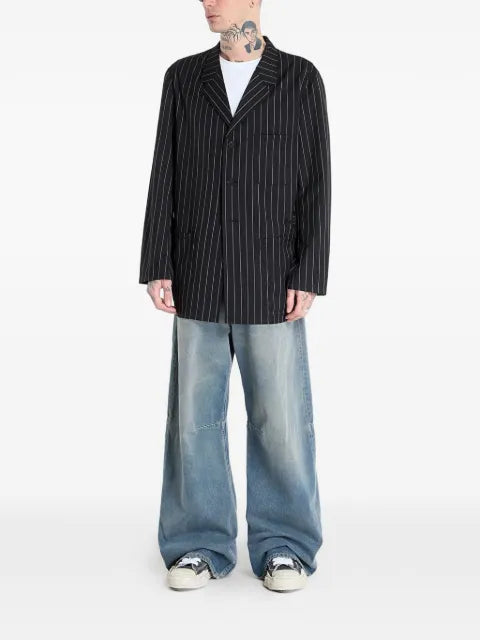 Y-3 Refined jacket with pinstripes