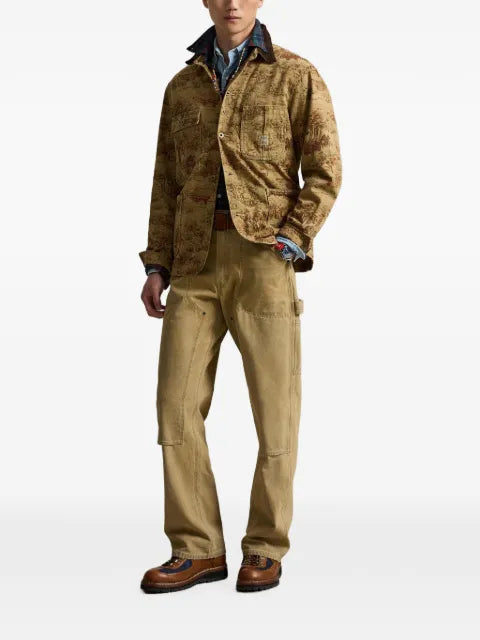 Polo Ralph Lauren barn-toile utility jacket