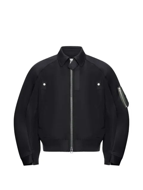 sacai chino zip bomber jacket