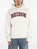 Reebok logo-embroidery hoodie