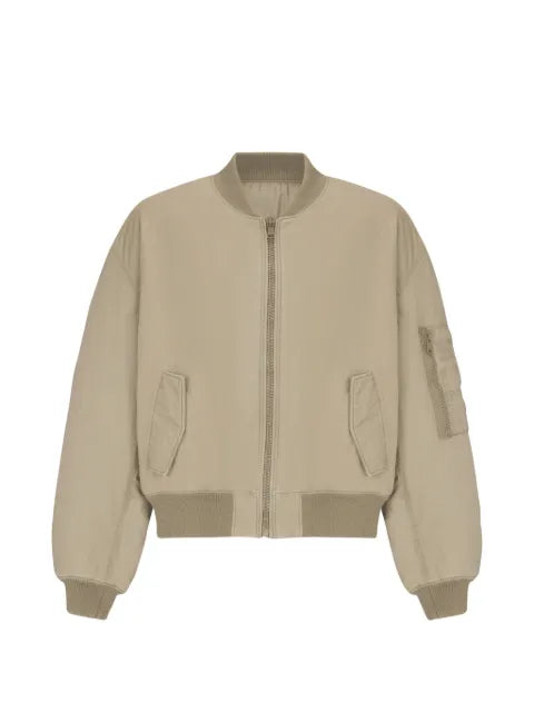 Balmain patch pocket bomber jacket