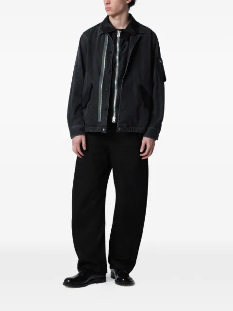 sacai zip-up jacket