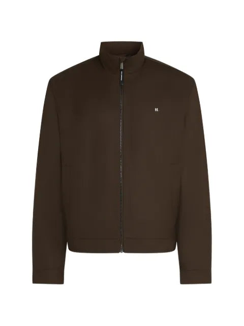 Karl Lagerfeld logo-plaque lightweight jacket