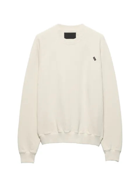 Prada cotton crew-neck sweatshirt
