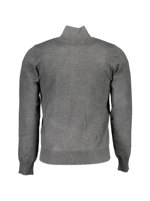 U.S. Grand zip-up cotton sweater