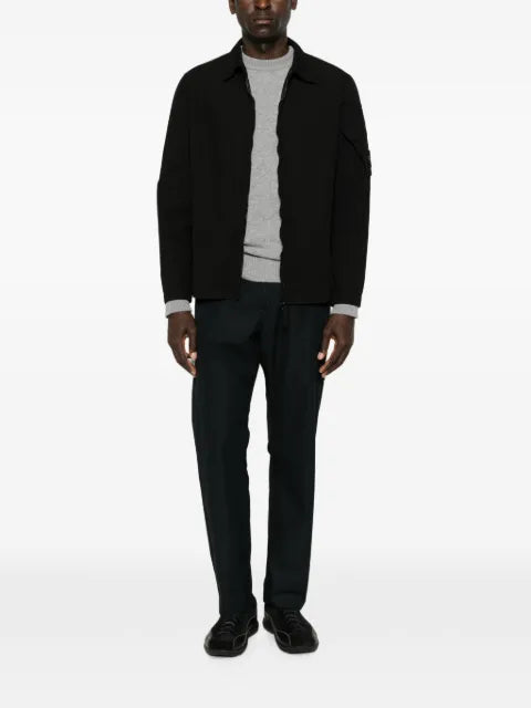Stone Island zip-fastening overshirt